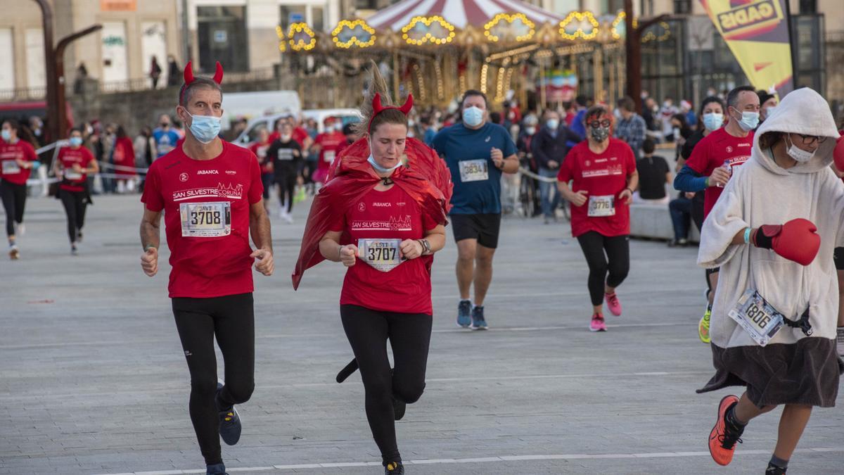 La San Silvestre regresa a las calles de A Coruña para cerrar el 2021