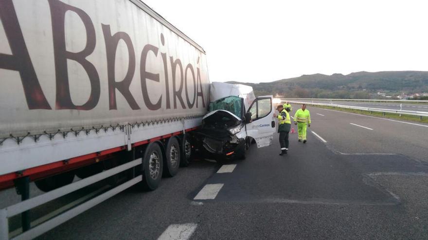 Estado de los dos vehículos accidentados / FDV