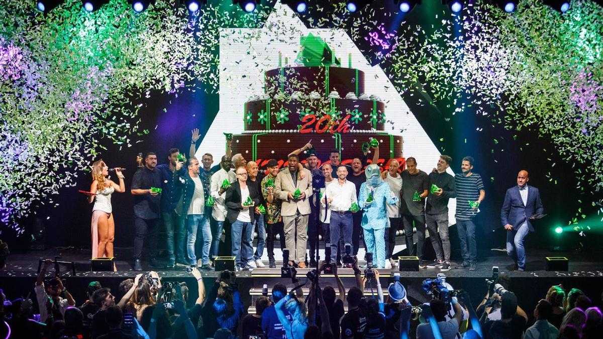 Imagen de archivo de una gala de los DJ Awards de un edición anterior.