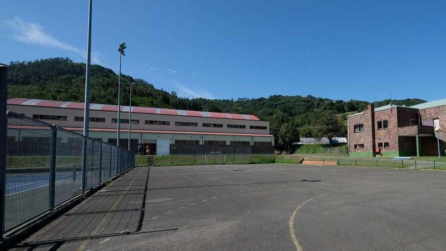 Las instalaciones deportivas de Riaño.