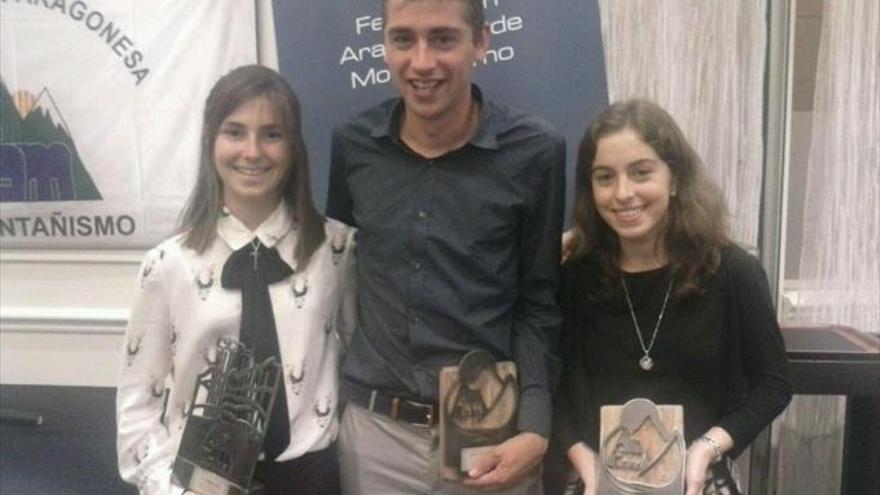 Yaiza Miñana, Dani Osanz y Claudia Valero, premiados