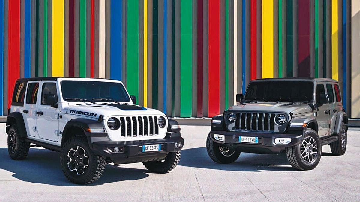 Jeep Wrangler 4xe Sahara i Jeep Wrangler 4xe Rubicon