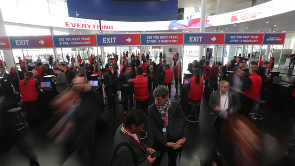 Acceso al Mobile World Congress, el martes