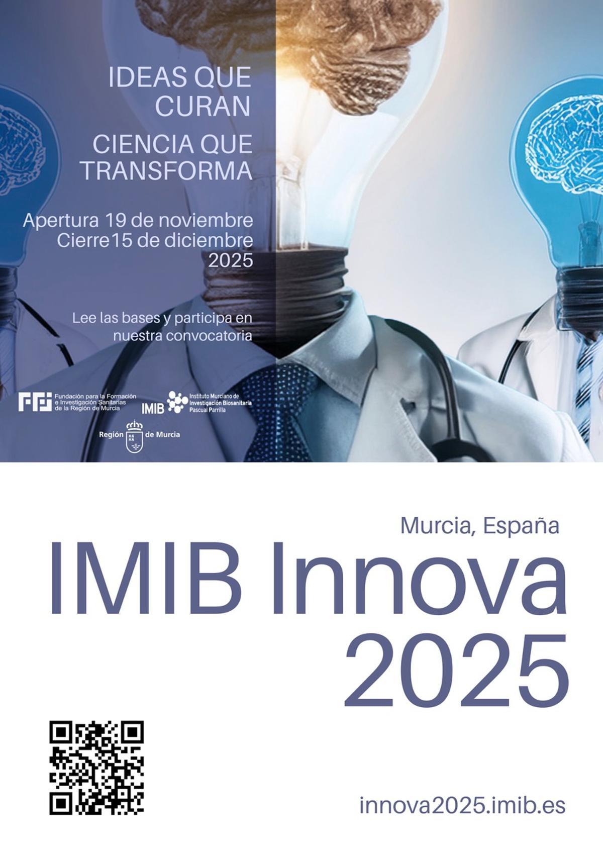 Cartel de IMIB Innova 2025.