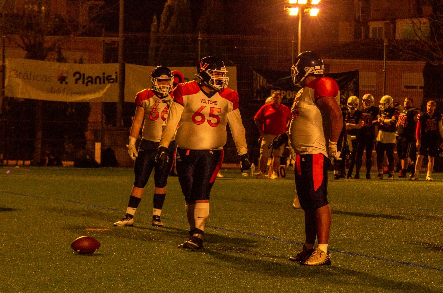 Derrota del Mallorca Voltors de fútbol americano ante los Sealand Seahawks