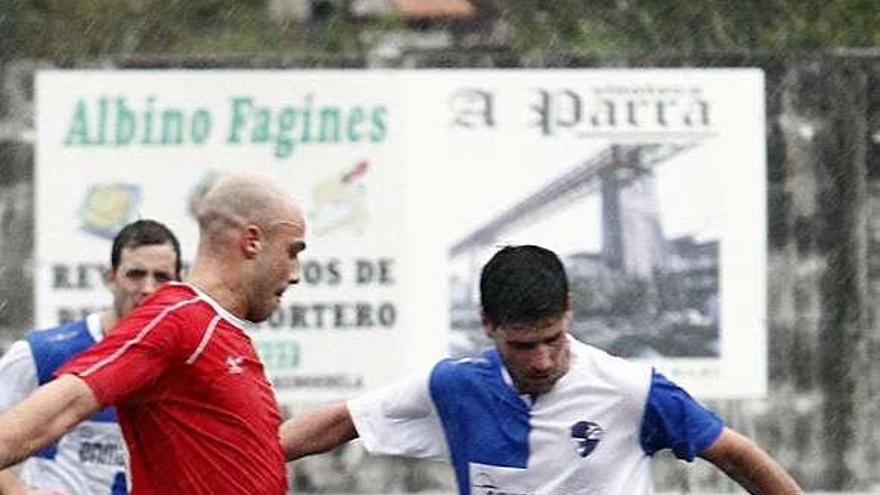 Imagen del partido jugado ayer en Redondela. // Jorge Santomé