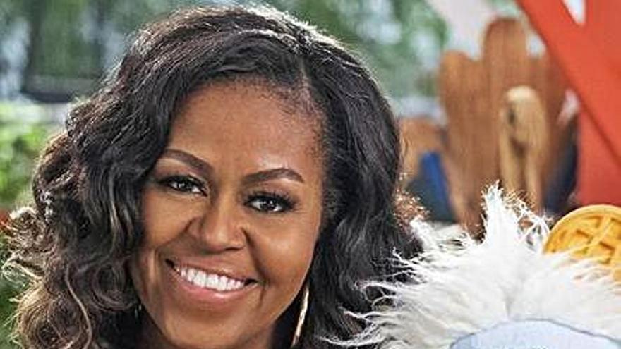 Michelle Obama en la serie.