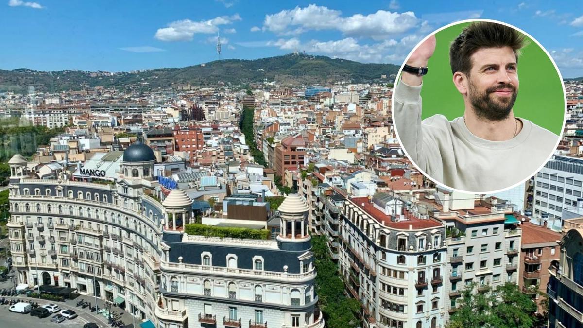 Vista panorámica del barrio de Sarrià-Sant Gervasi