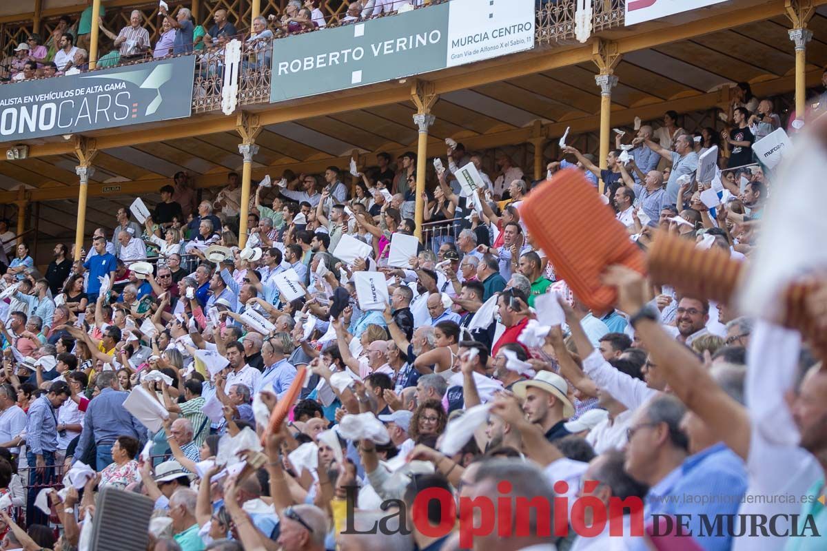 Así se ha vivido en los tendidos la segunda corrida de la Feria Taurina de Murcia