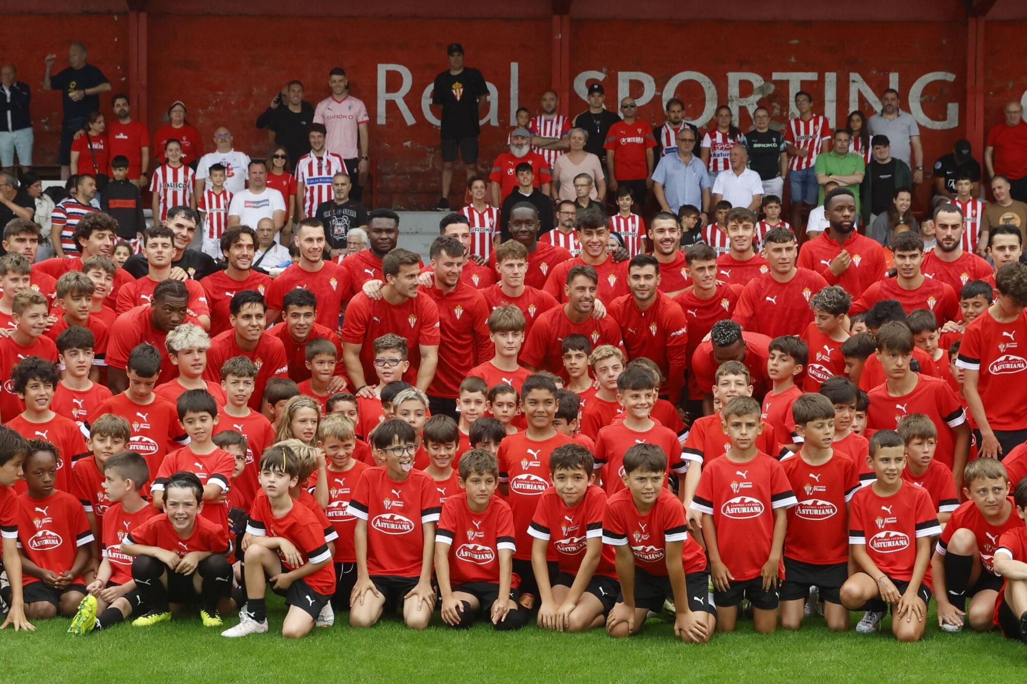 EN IMÁGENES: Primer entrenamiento de Sporting tras el regreso de las vacaciones