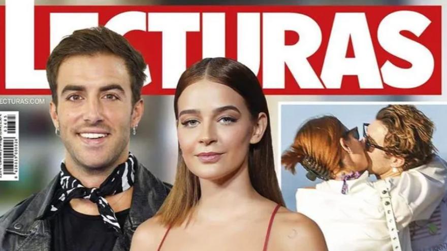 Laura Escanes i Álvaro de Luna a la portada de la revista Lecutas