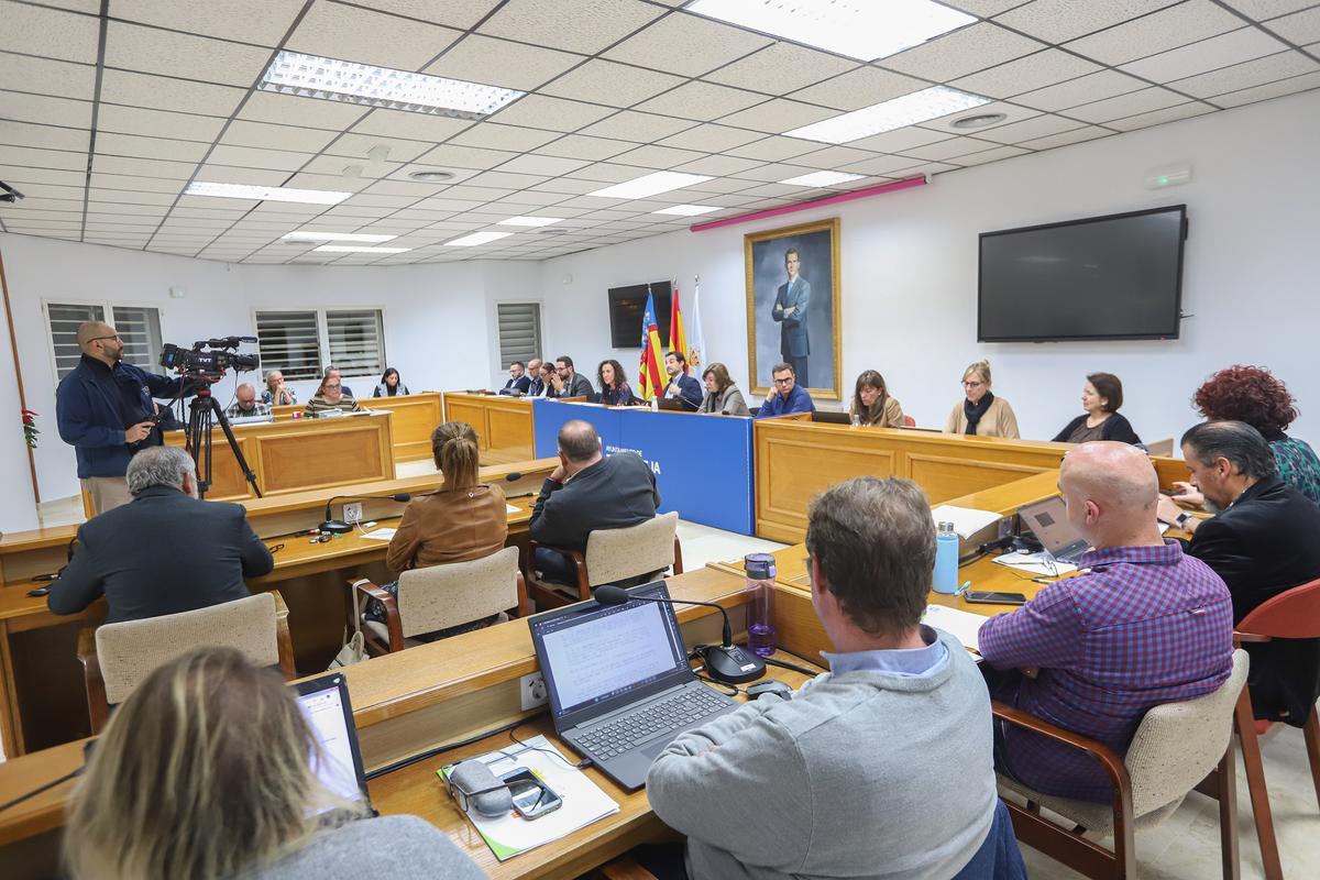 Sesión ordinaria del pleno del Ayuntamiento de Torrevieja