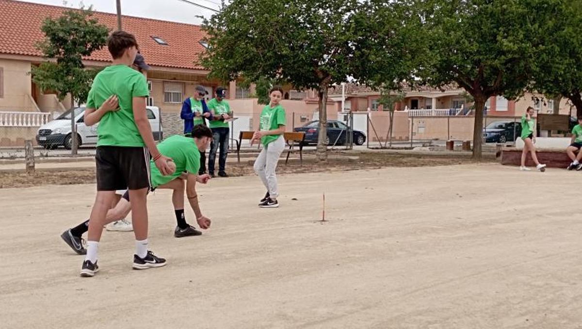 los escolares de centros de cartagena barren andana