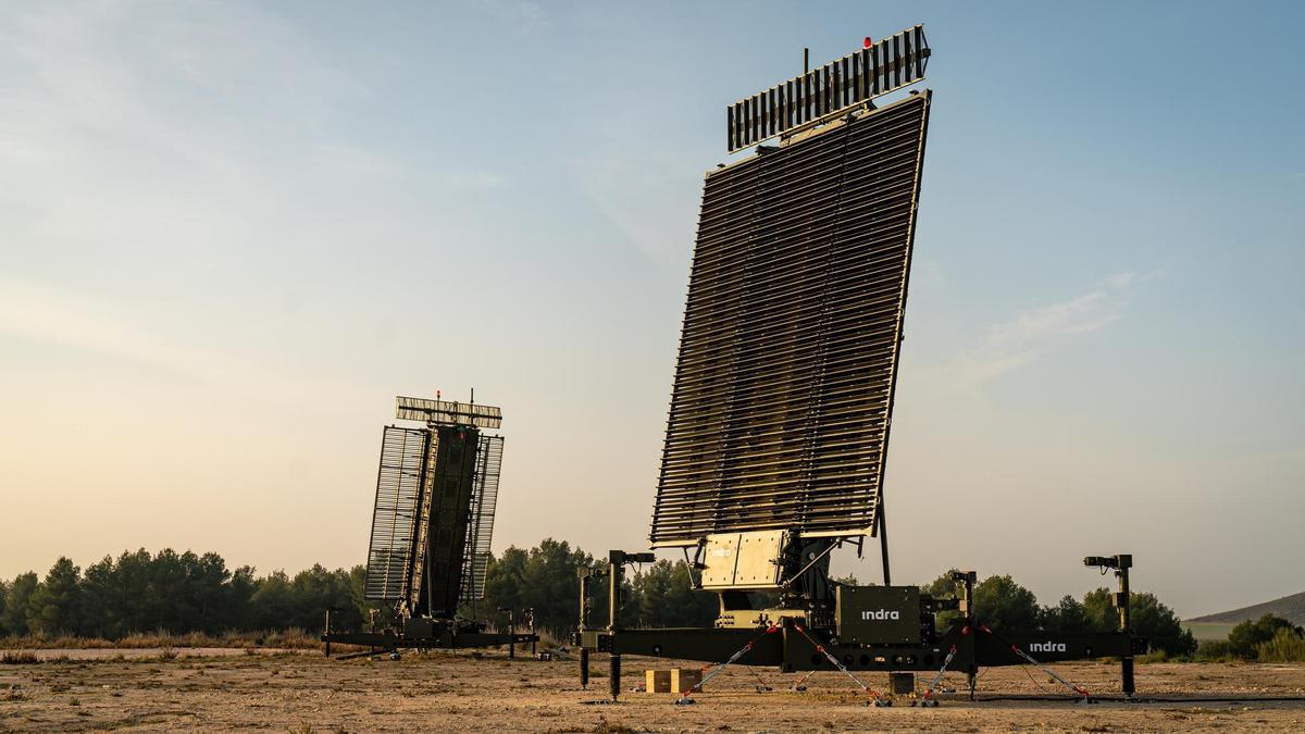 Un radar Lanza de Indra