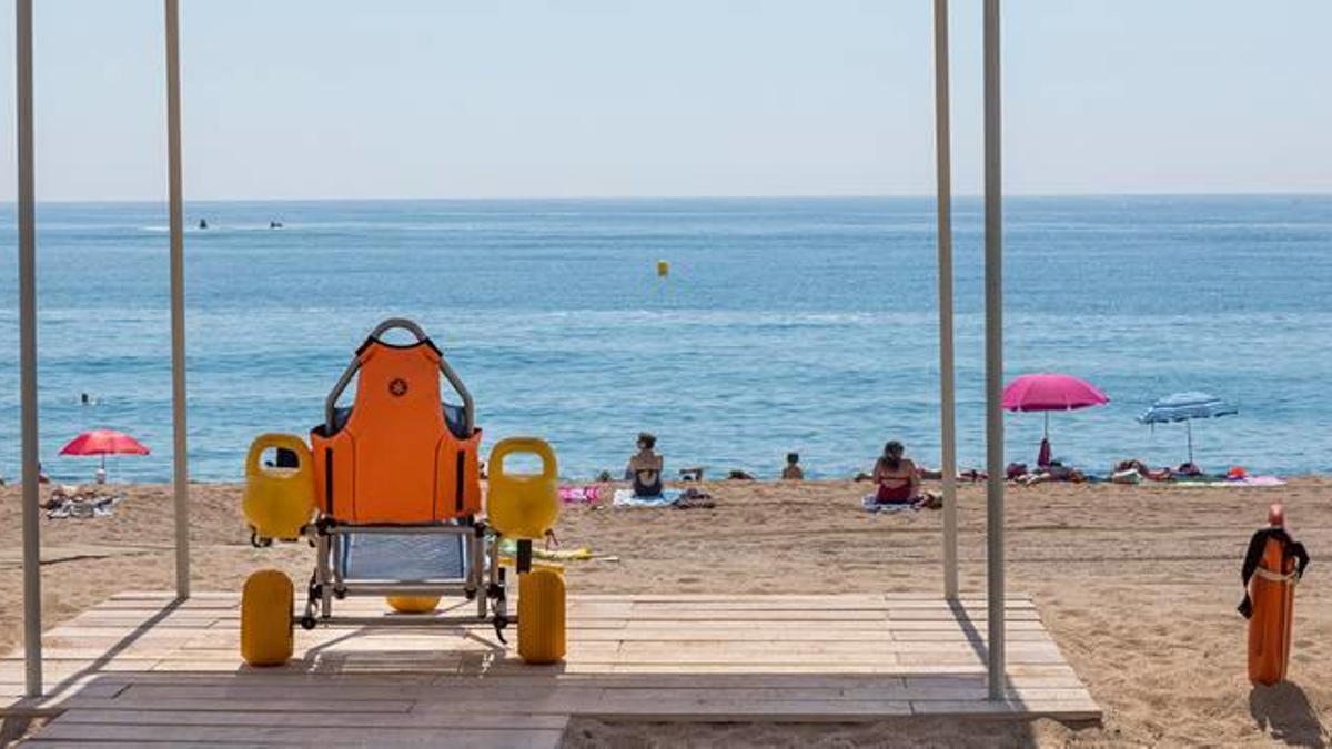 Més accessibilitat al mar de Platja d'Aro