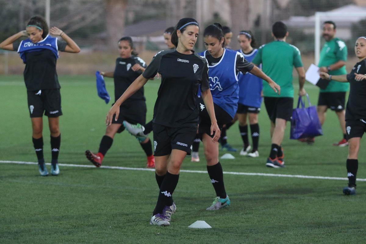 Córdoba CF Femenino, primer entrenamiento