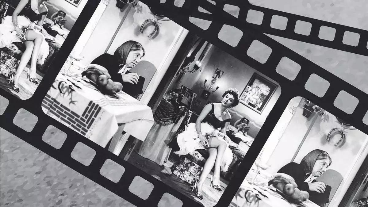 Uno de los planos censurados parcialmente