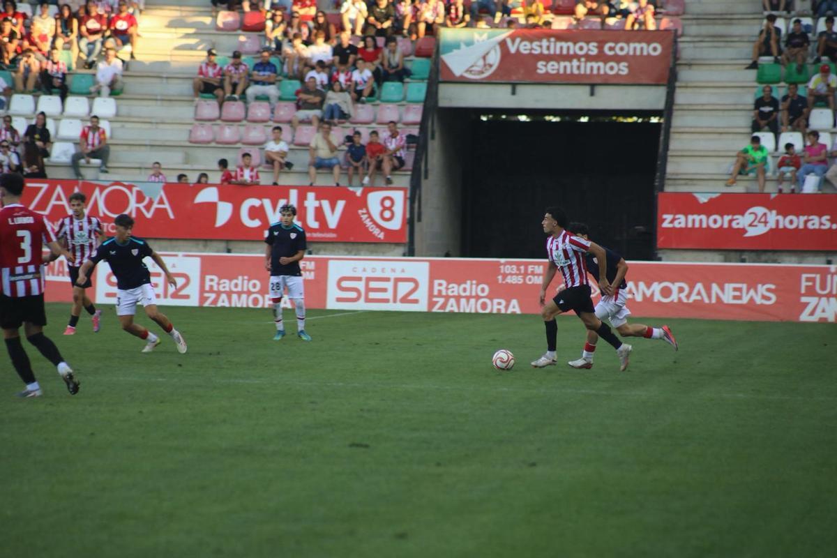 GALERÍA | El partido entre el Zamora CF - Athletic de Bilbao, en imágenes