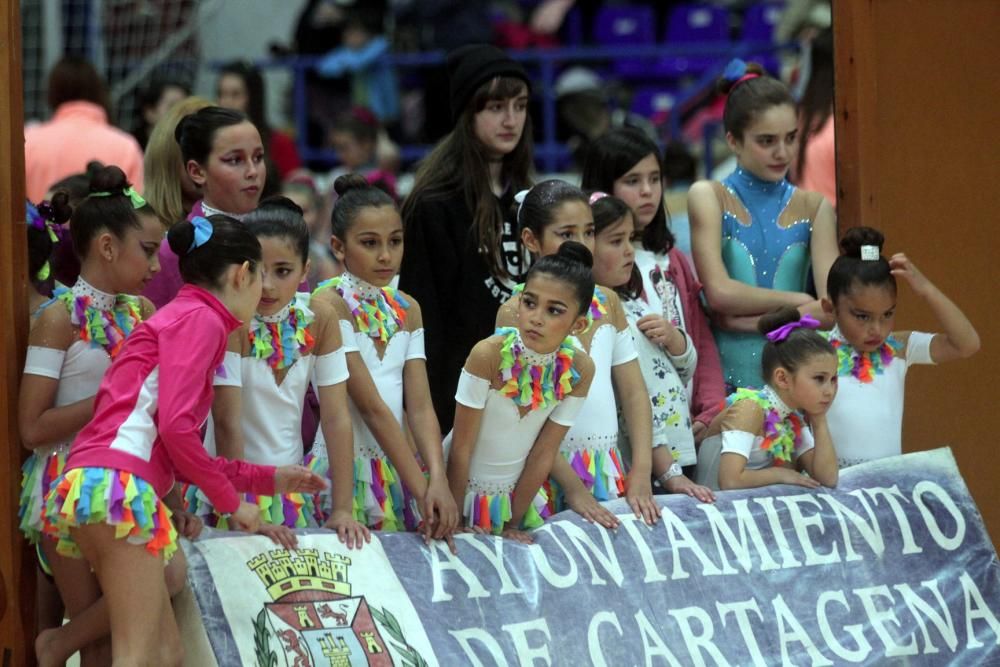 Campeonato de gimnasia rítmica en Cartagena