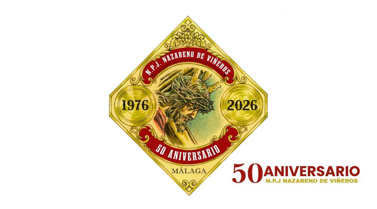 Logotipo del 50 aniversario, de Pablo Cortés del Pueblo.
