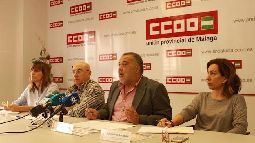 Rueda de prensa de CCOO