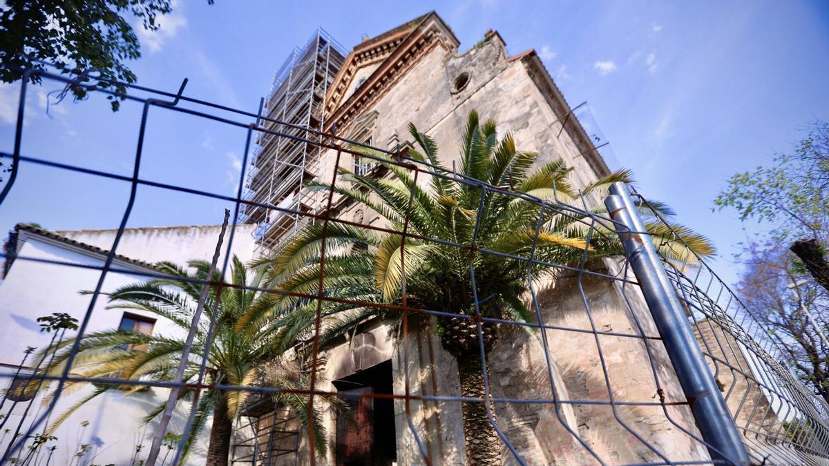 Así ha quedado la iglesia Campo Madre de Dios