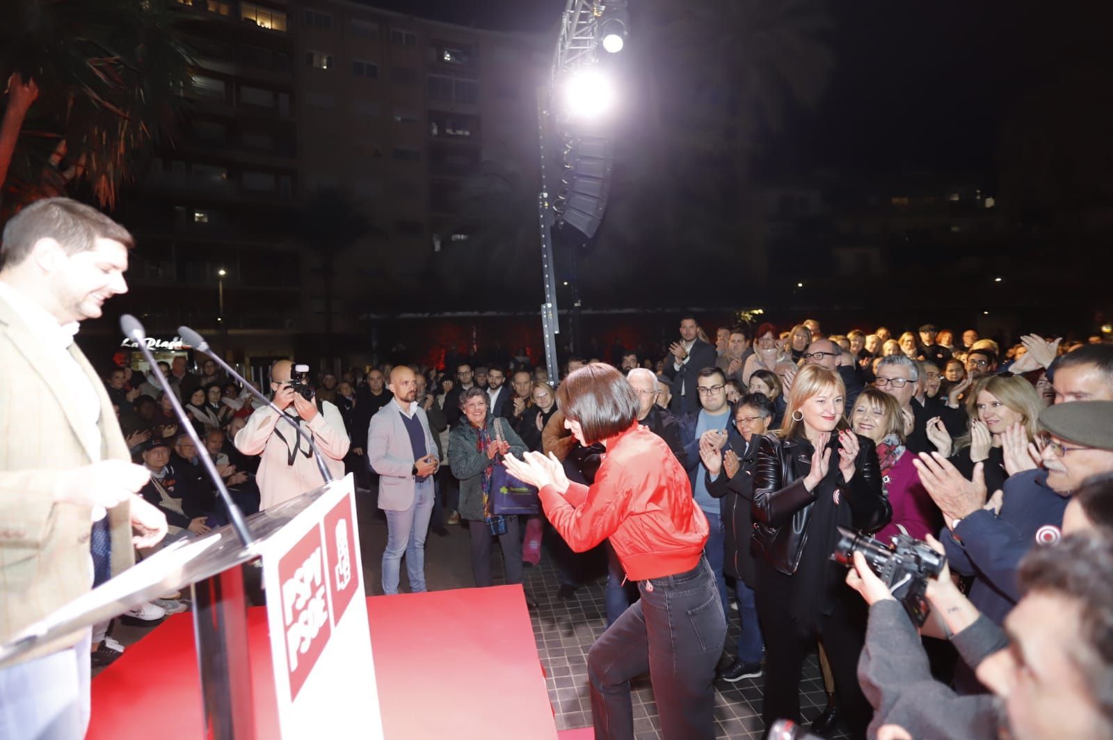 Diana Morant presenta su candidatura en Gandia