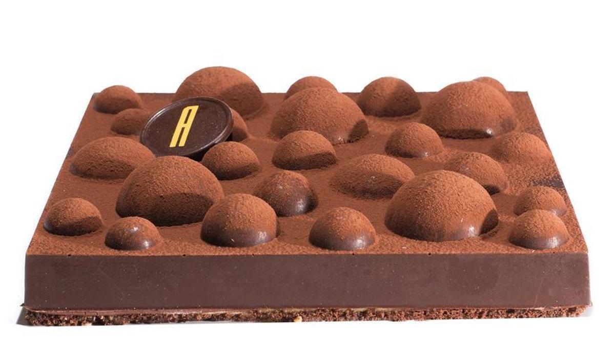 La tarta de chocolate Guayaquil de Ascaso (Zaragoza, Huesca y Madrid).