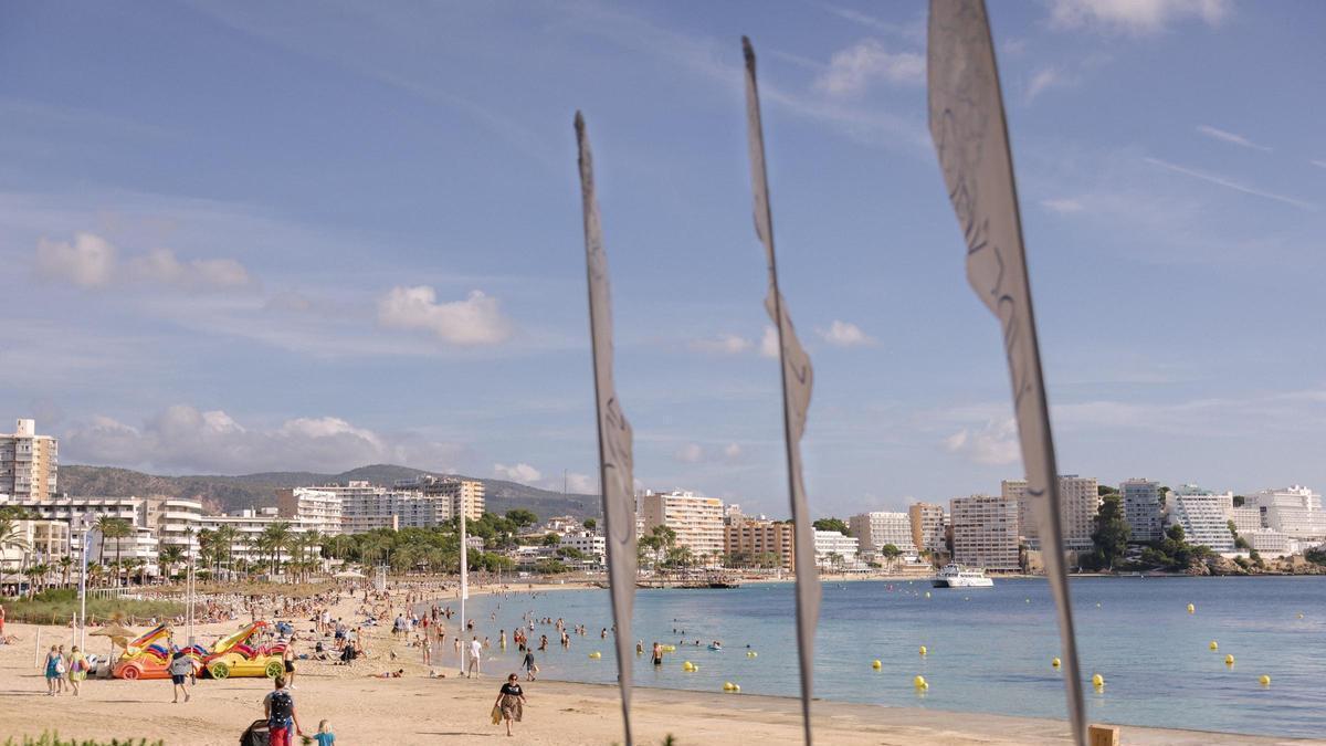 Imagen de una playa del municipio de Calvià.
