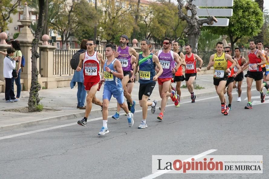 Media Maratón de Murcia: paso por la Avenida del Infante