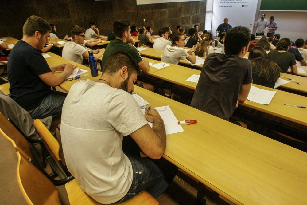 En la UMH durante estos días van a realizar las Pruebas de Acceso a la Universidad un total de 3.498 alumnos.