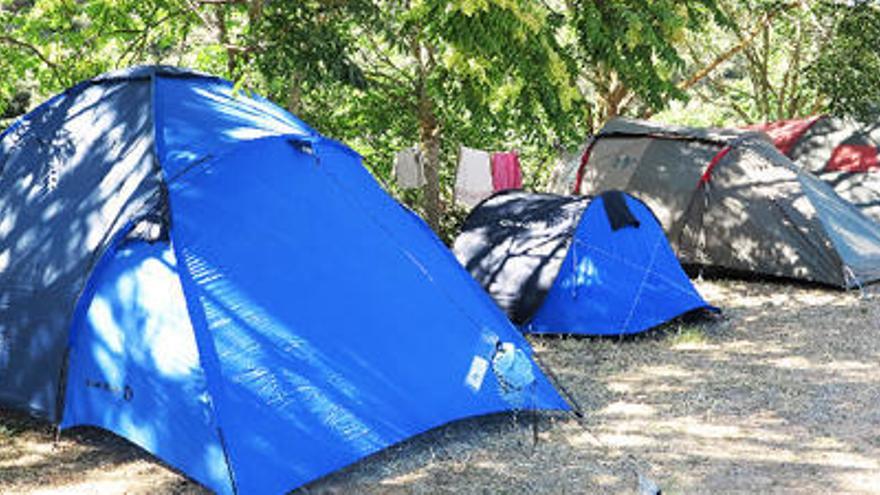 Auf dem Zeltplatz in Son Serra de Marina ist das Campieren erlaubt.