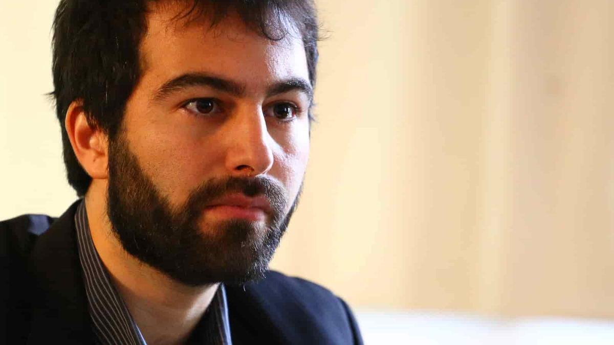 Lucas Adur, autor de la biografía 'Jorge Luis Borges. Un destino literario'.