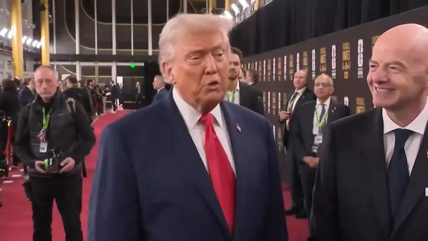 Trump a su llegada al sorteo del Mundial de Fútbol: "Estamos preparados"