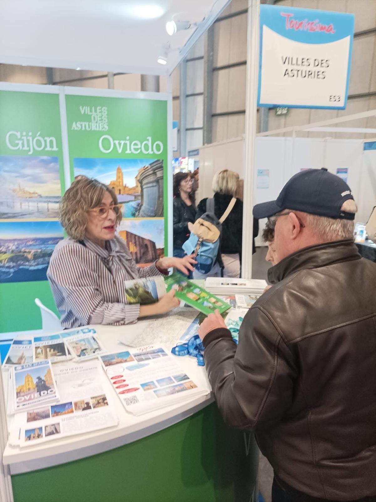 El stand de Oviedo.