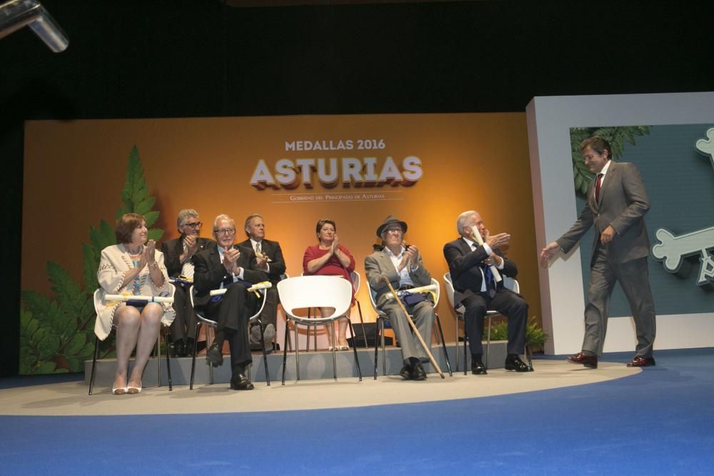 Entrega de las medallas de Asturias