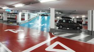 El aparcamiento Plaça de Navas será uno de los nuevos hubs de movilidad de Barcelona
