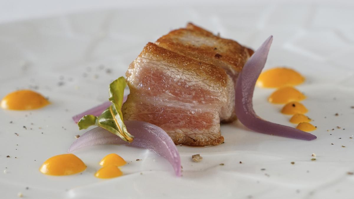 La ventresca asada de Surtopía.