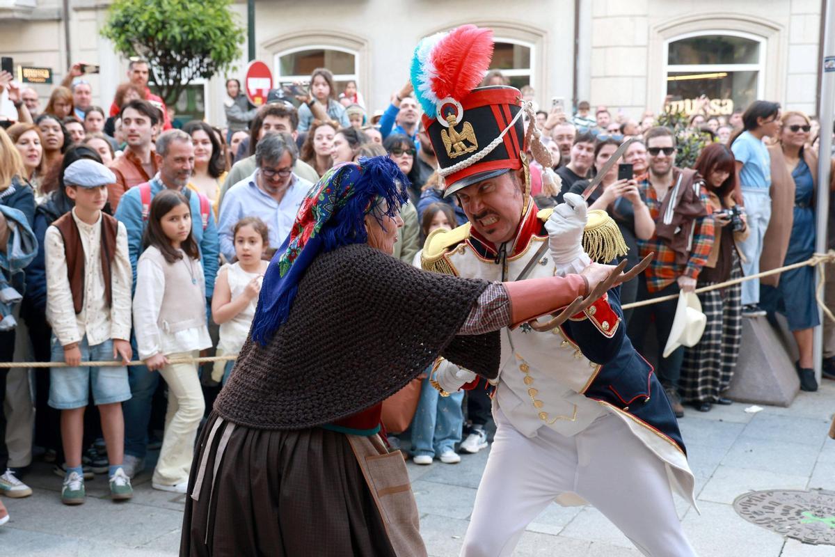 Vigo expulsa a los franceses: las imágenes del final de la Reconquista
