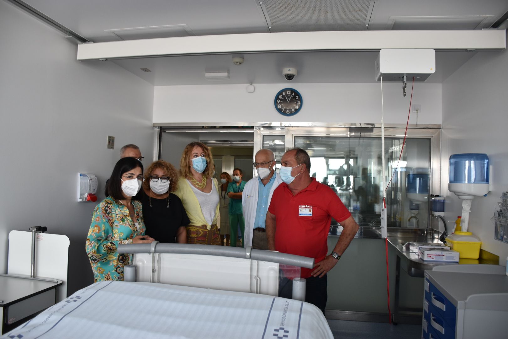 Visita de Carolina Darias al Hospital General de Fuerteventura