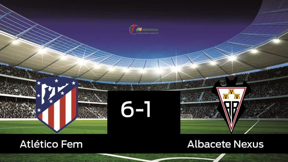 El Atlético de Madrid Femenino se queda los tres puntos al ganar al Fundación Albacete