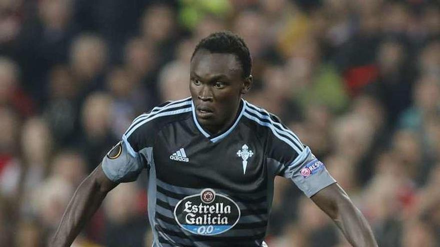 Pione Sisto en Old Trafford. // Ricardo Grobas