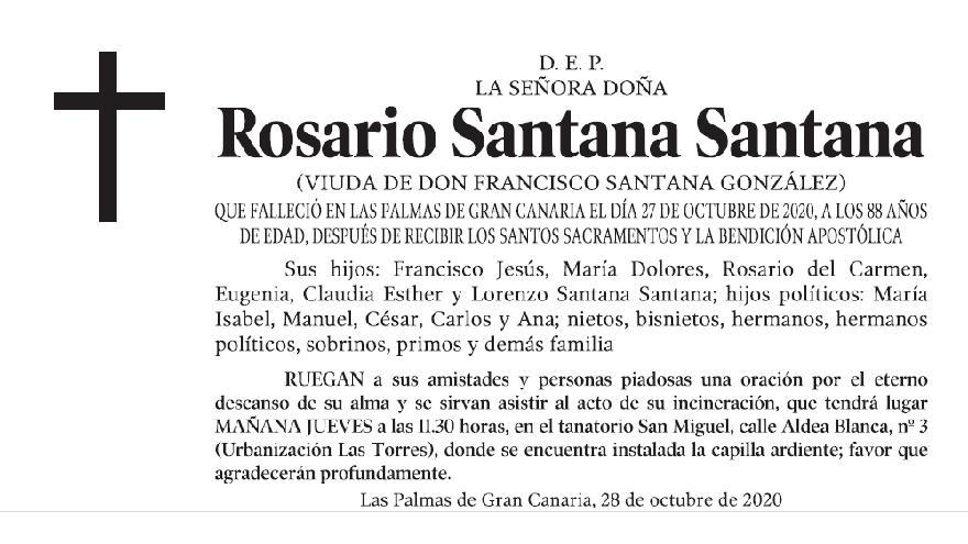 Rosario Santana Santana - La Provincia