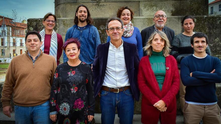 El equipo de Marea Pontevedra. // FdV