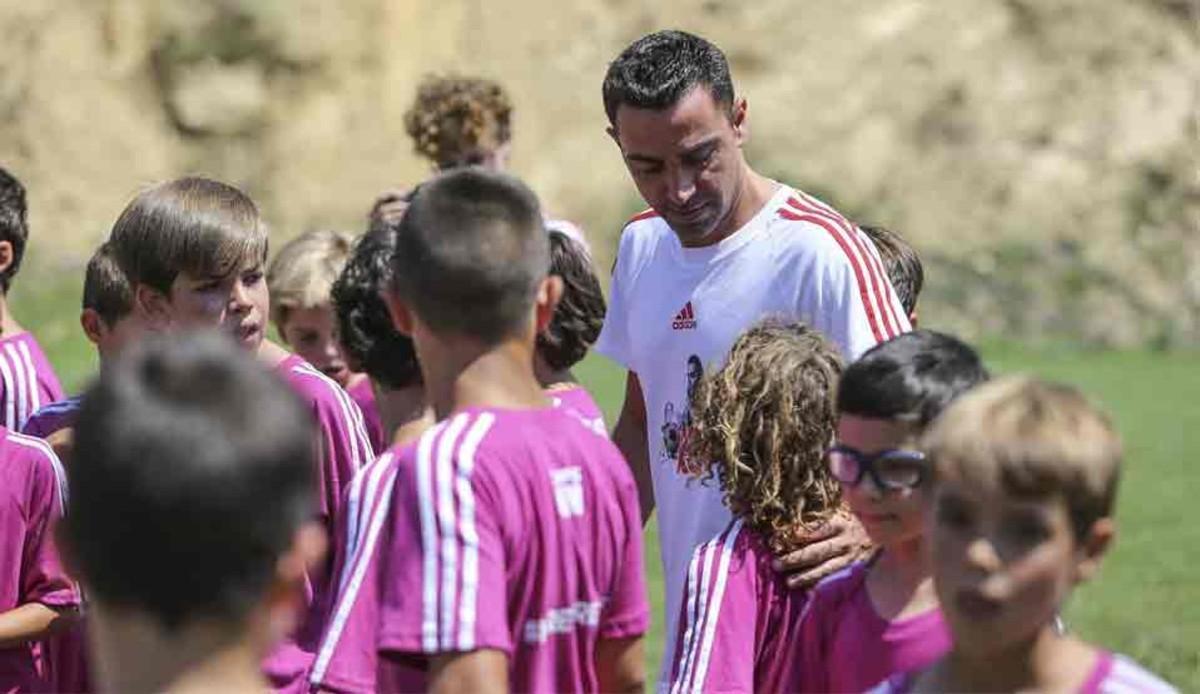 Xavi Hernandez ha participado en su campus