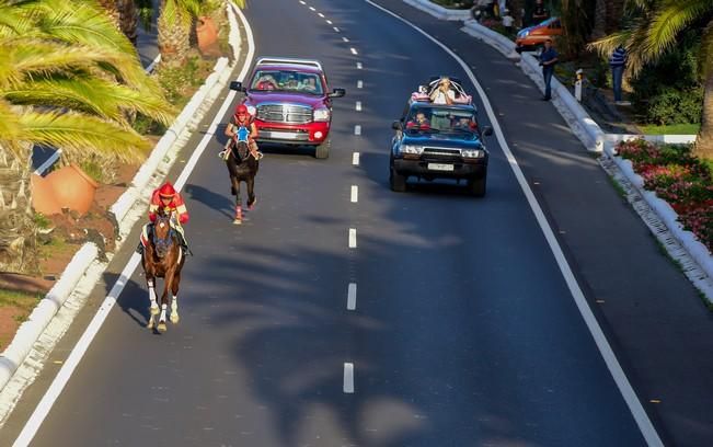 Carrera de caballos en Telde