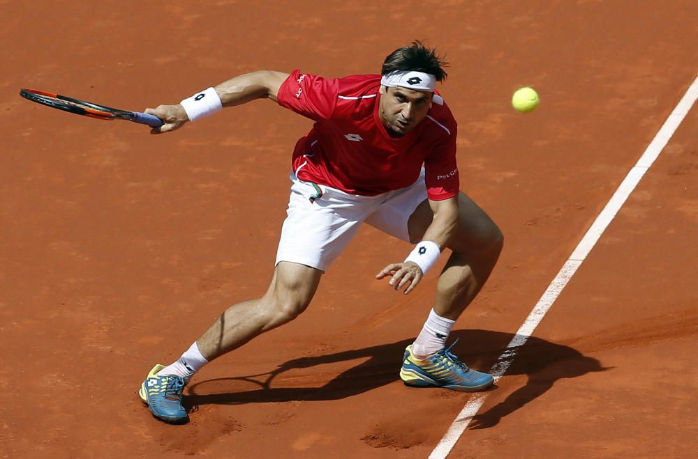 Copa Davis: David Ferrer - Philipp Kohlschreiber