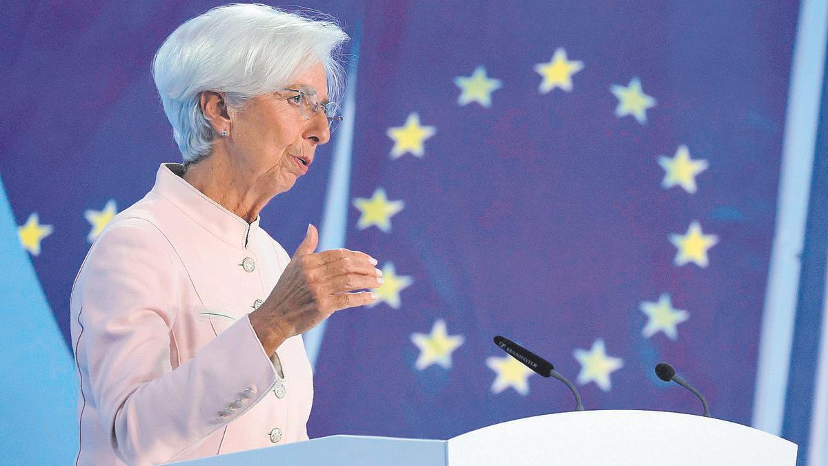 ECB President Lagarde press conference after Governing Council meeting in Frankfurt