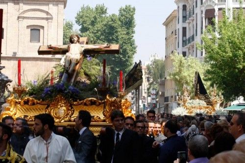 Encuentro del Cristo de Santa Clara y la Virgen de la Soledad