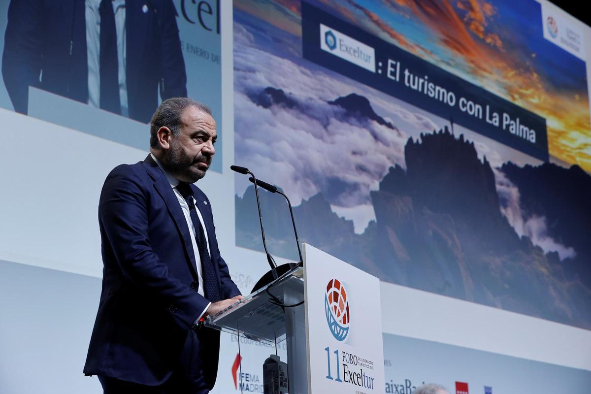 Gabriel Escarrer en una imagen de archivo del Foro Exceltur.